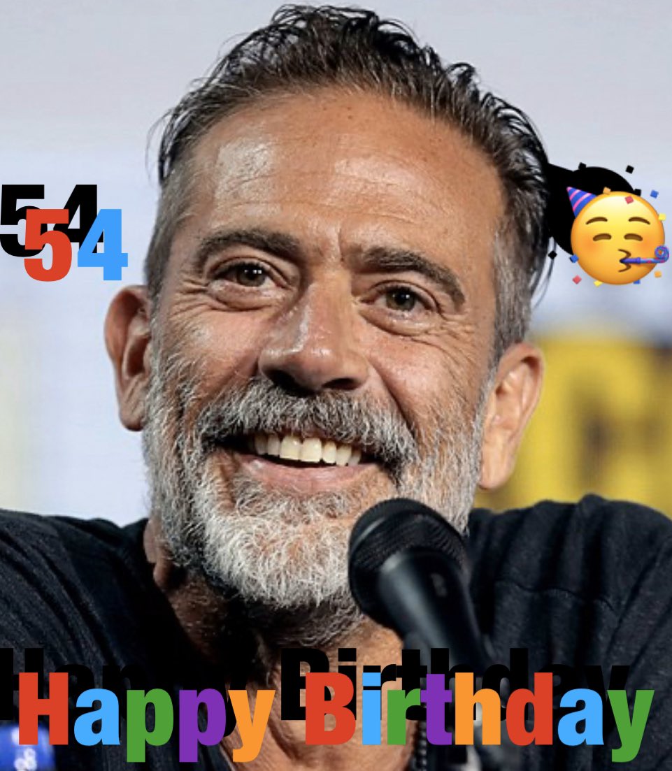 Happy 54th Birthday Jeffrey Dean Morgan  