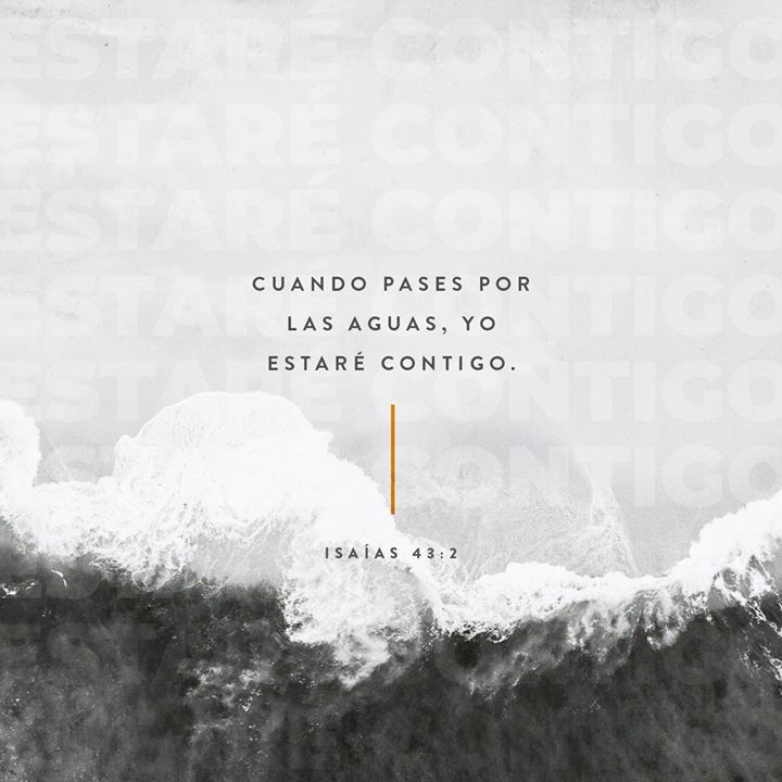 GlobalRadio_FM's tweet photo. Cuando pases por las aguas, yo estaré contigo; y si por los ríos, no te anegarán. Cuando pases por el fuego, no te quemarás, ni la llama arderá en ti (Isaías 43:2) https://t.co/ZFm2jwXh40
