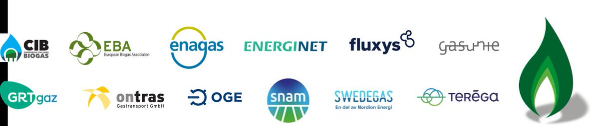  #GasforClimate members (10 gas transmission system operators and 2 biogas consortia) are ready to facilitate this transition, working together with many European companies on the supply and demand side.