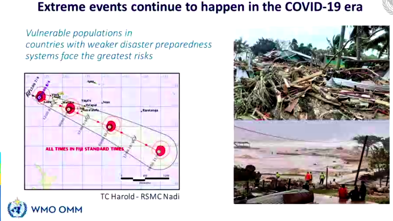 And the natural disasters are not going away during  #COVID19 time either, handsup who heard of the recent tropical cyclones laying waste to Pacific Islands?