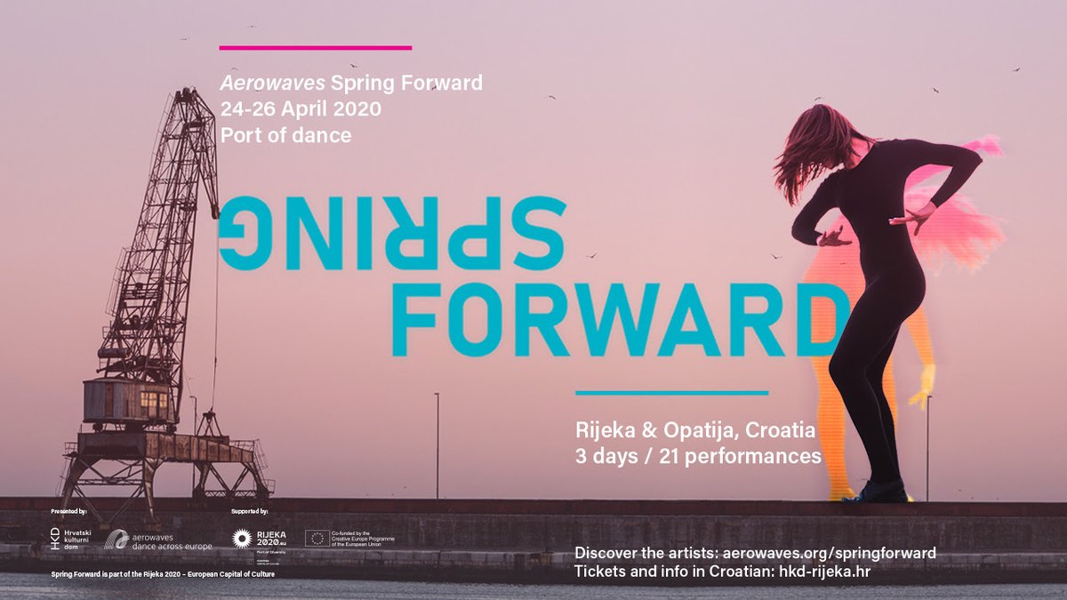 EUCreativa_ES's tweet image. #SpringForward20, el festival de danza internacional organizado por la plataforma beneficiaria de #EuropaCreativa @AerowavesEurope, se celebrará online del 24 al 26 de abril 🕺
Ya puedes reservar tu plaza ➡️ bit.ly/3evrqtb
#TheShowMustGoOnOnline #CreativeEuropeAtHome
