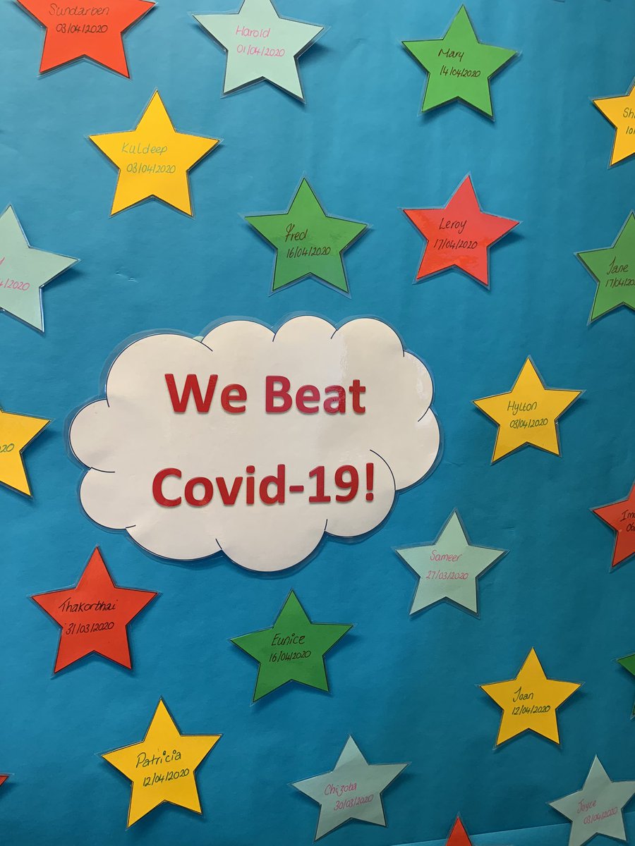Shaz Naz (@shaznaz9) on Twitter photo Ward 23 (LRI) has been opened as a Covid Positive Ward for 4 weeks today- and we wanted to share with you all that we have discharged โ45โ patients to date since we opened!! <a href="/Leic_hospital/">Leicester's Hospitals</a> @UHLfox <a href="/leicslive/">LeicestershireLive</a> <a href="/Sh4zz4H/">Sharon ๐ Harding ๐๐</a> <a href="/Angliss29/">Dawn Angliss</a> @madhouse50burt <a href="/confuseddoc/">Chris Miller</a> <a href="/GMB/">Good Morning Britain</a> <a href="/nag2710/">Natalie G - RN ๐</a> Ward 23 (LRI) has been opened as a Covid Positive Ward for 4 weeks today- and we wanted to share with you all that we have discharged โ45โ patients to date since we opened!! <a href="/Leic_hospital/">Leicester's Hospitals</a> @UHLfox <a href="/leicslive/">LeicestershireLive</a> <a href="/Sh4zz4H/">Sharon ๐ Harding ๐๐</a> <a href="/Angliss29/">Dawn Angliss</a> @madhouse50burt <a href="/confuseddoc/">Chris Miller</a> <a href="/GMB/">Good Morning Britain</a> <a href="/nag2710/">Natalie G - RN ๐</a>