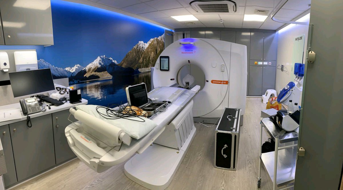 visbion's tweet photo. With scanning of patients' lungs crucial during the current health crisis, our Image Cube is now deployed to provide rapid image transfer from the mobile scanning unit supplied by @FairfordMedical within #NHSNightingale Harrogate #imagetransfer #Connectivity #ImageCube https://t.co/0IdZhTKcrG