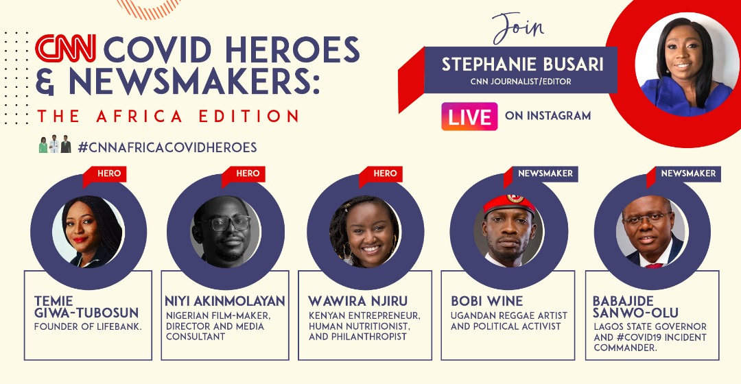 We are excited to introduce CNN COVID HEROES & NEWSMAKERS, a social media series where we will be speaking to Africans on the frontline and key players driving strategy as the continent faces   #COVID19.  #cnnafricacovidheroes