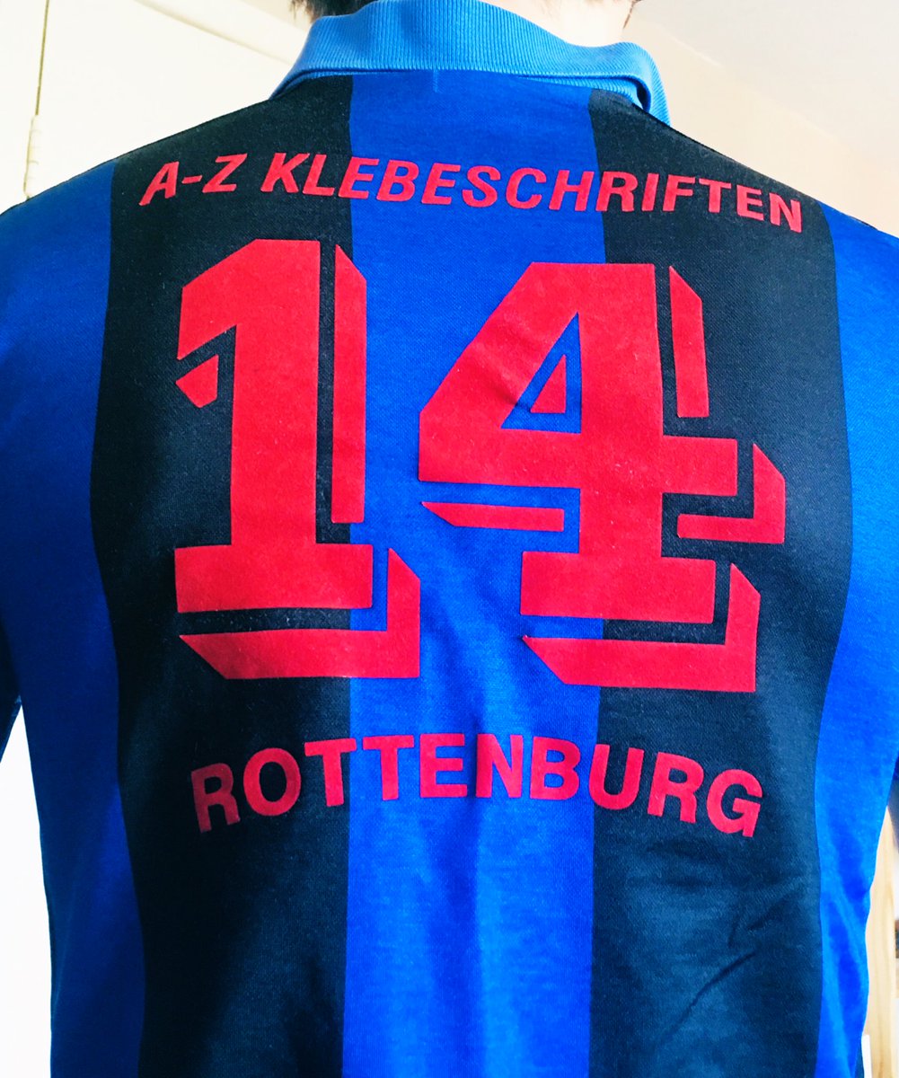   #LockdownKits Day 30: German non-league, the campaign for the return of lace-up collars starts here.