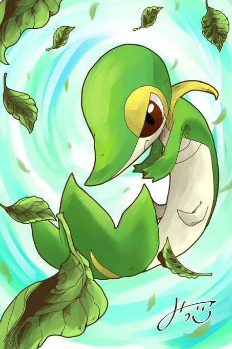 ツタージャのtwitterイラスト検索結果 古い順