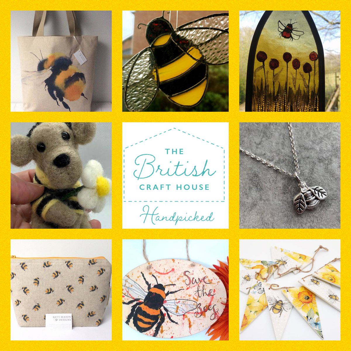 Inspired by bees today 🐝 <a href="/BritishCrafting/">BritishCraftHouse</a> <a href="/BoostersTbch/">Crafted Gift Artisans</a> #bees #handmade #tbch