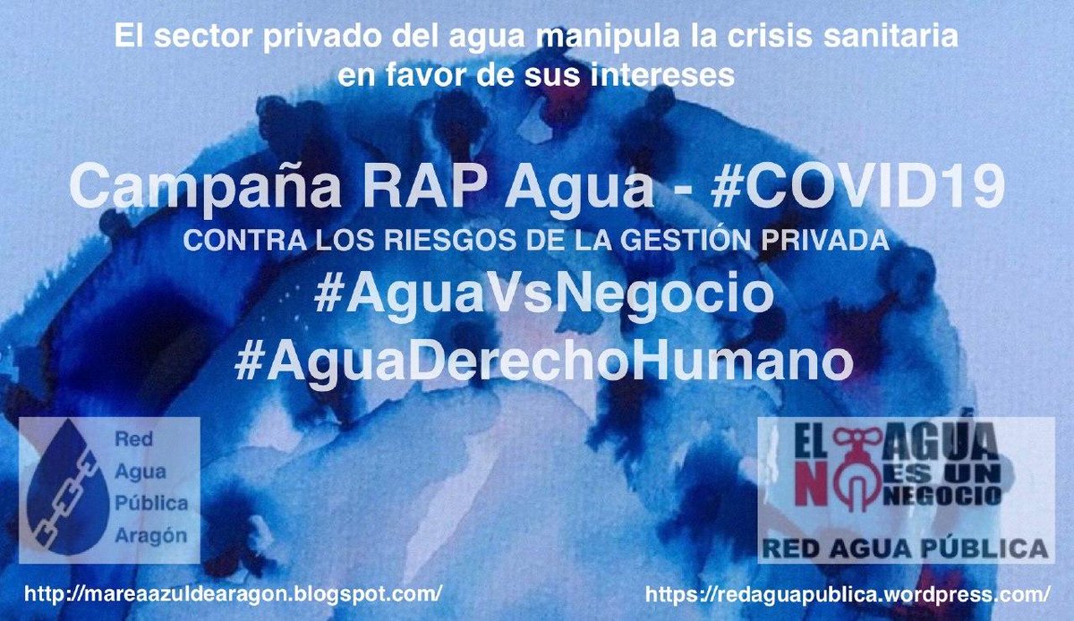 Maribel Martinez's tweet - "Las multinacionales del agua temen por ...