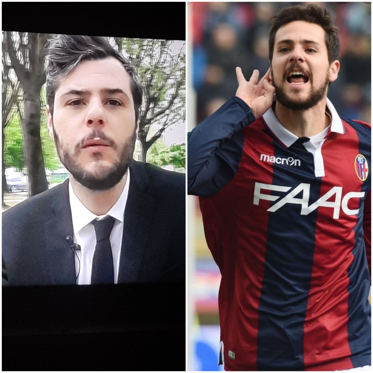 vitobuttafarro's tweet photo. Quando il campionato è in pausa e @MDestroOfficial va a fare la iena...😂 @redazioneiene @FabioAgnello_  #leiene #separatiallanascita https://t.co/60r3oxQtby