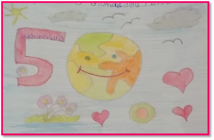 #EarthDay2020 La Terra è bellissima, è un pianeta pieno di meraviglie, a me piace perchè è piena di colori. La Terra è mia amica e amica di tutti.Lei ci ha dato la VITA e noi ne dobbiamo avere tutti molta cura.Sofia #OnePeopleOnePlanet @RaiGulp <a href="/EarthDayItalia/">Earth Day Italia</a> 
<a href="/GazzettinoGolfo/">Gazzettino Del Golfo</a>