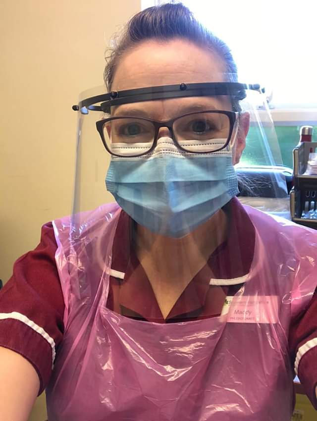 It's a great privilege to meet so many dedicated &amp; brave #FrontLineHeroes who continue to care for our elderly, vulnerable &amp; sick. Our #FaceVisors are  critical much needed #PPE protection worn daily 24 / 7. 

Please support US to support them by donating to our #crowdfunding