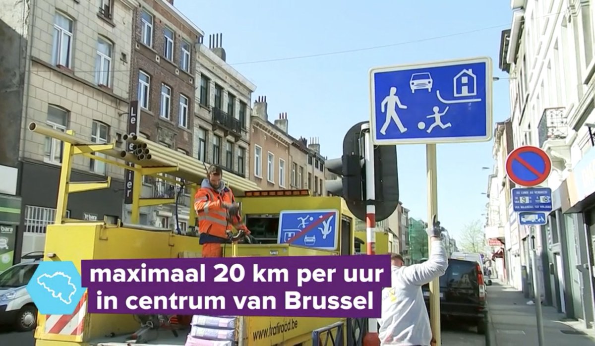 Uit het Karrewiet journaal van gisteren: 

“De wandelaars worden echt een beetje koning in Brussel” 🤴🏼💚🚶🏽‍♀️

#stadopmensenmaat