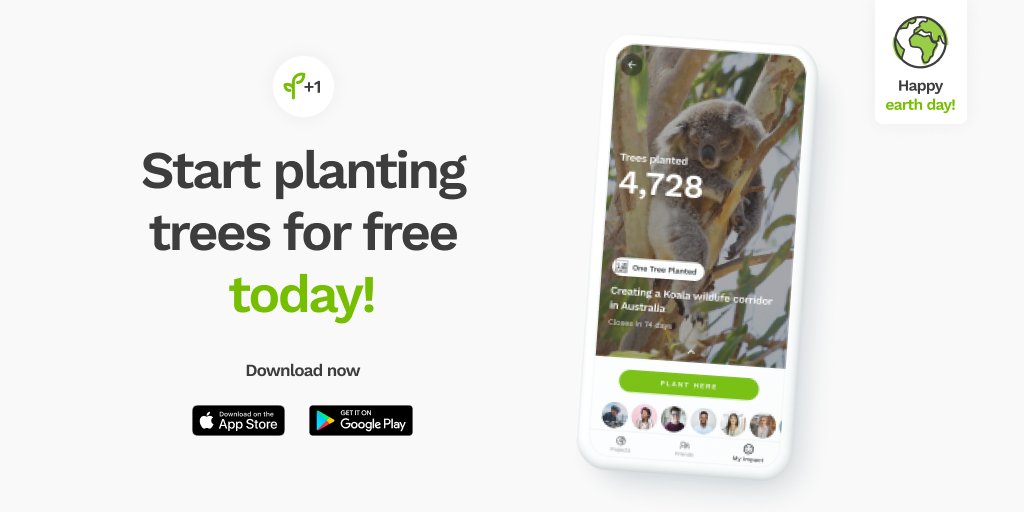 Treeapp IS NOW LIVE in the UK and Ireland! Have you had a chance to plant yet? 🌳

If yes, retweet this post so others can #GetPlanting too!
If no, then what are you waiting for!? Our app is available on both the App Store and Google Play Store. 

#earthday #treeapp #getplanting