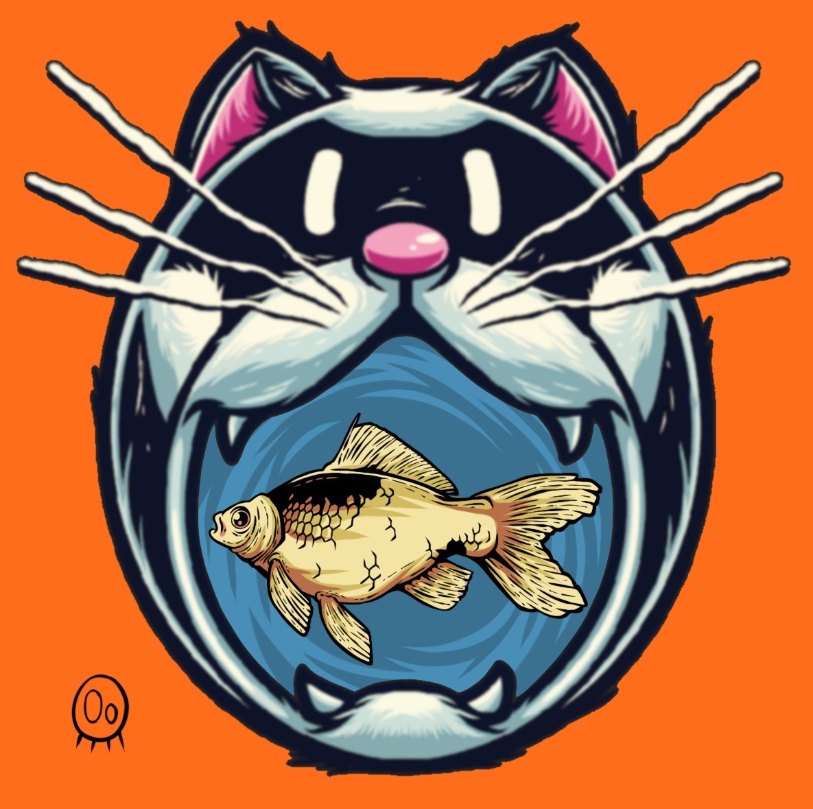 Andywoo61913036's tweet photo. Two for one @orus_uno #quarantinecollab #collab #artofandyw #glasgow #artist #graffiti #art #artistoninstagram #instaart #digital #illustration #illustrator #drawing #procreate #comic #boardart #board #graphicdesign #skullart #skull #goldfish #badge #digitalart https://t.co/ohpR9q0XEN