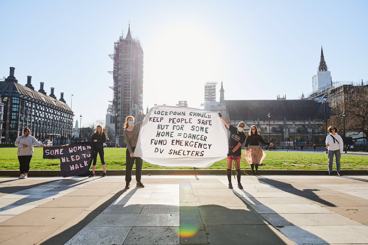 ChaynHQ's tweet photo. The UK Government has asked us to stay home for our safety, but that can be the most dangerous place for domestic violence survivors. @WomenNeedToWalk walked for these women. Join the campaign for emergency accommodation here https://t.co/eGrwKTOHMN #SWNTW https://t.co/rH52sHQMFZ