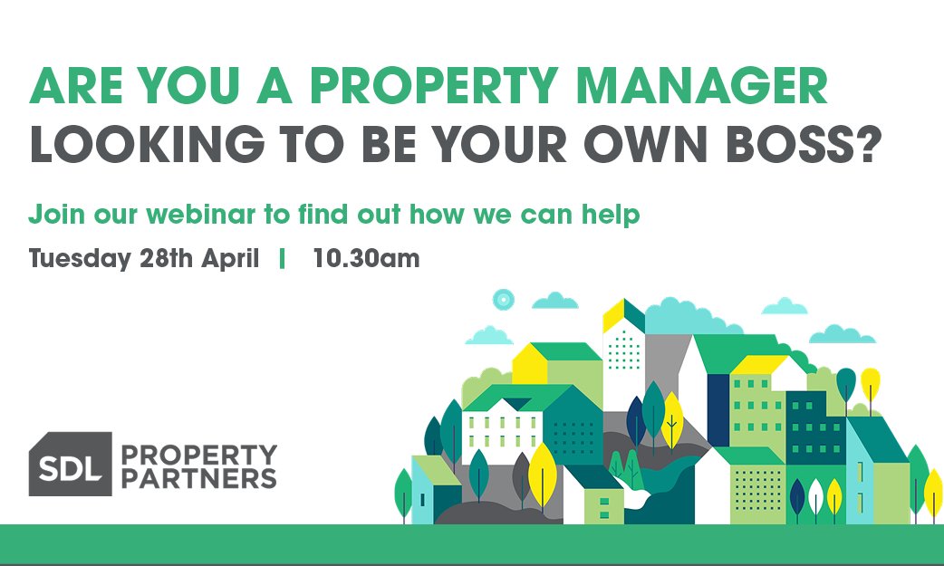 SDLPropPartners's tweet image. Join our webinar to gain an insight into SDL Property Partners, and how we can help as you set-up and manage your own property management business! bit.ly/2RU3cir  🏡

#propertymanager #propertymanagement #blockmanagement #entrepreneur #propertyportfolio #beyourownboss