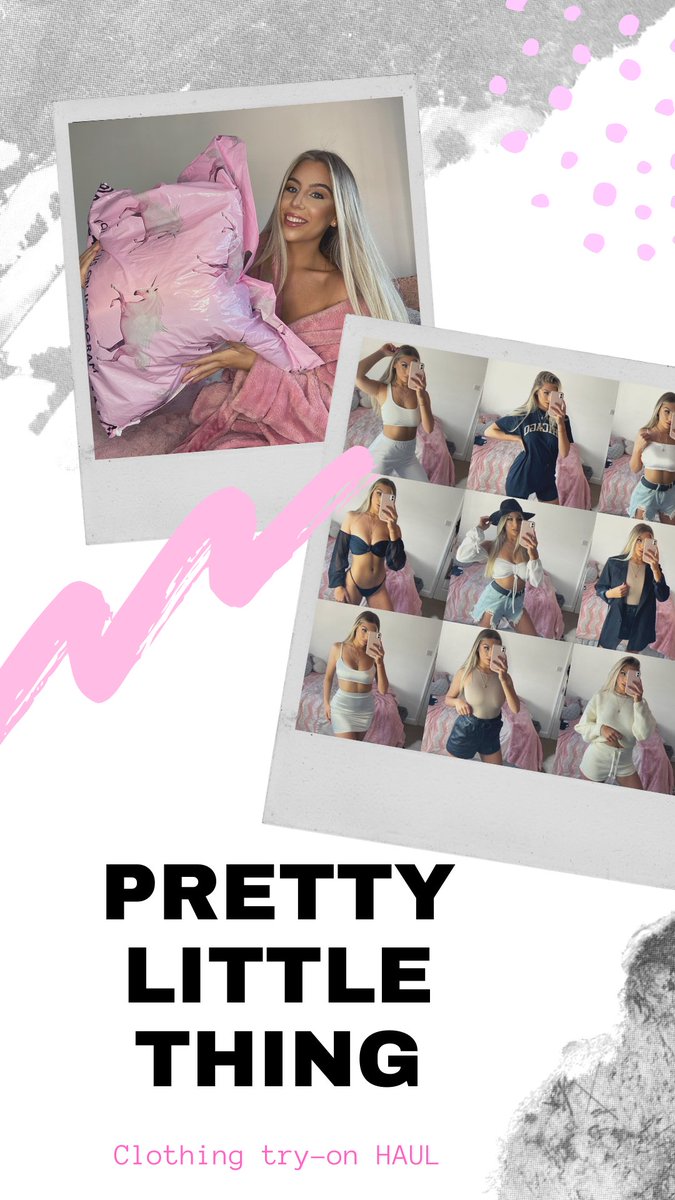 millierichox's tweet photo. PRETTY LITTLE THING (lockdown/summer) clothing, try-on HAUL https://t.co/aprnQMcCjb via @YouTube @OfficialPLT @UmarKamani CHECK IT OUT👏🏼💕🥂 https://t.co/97Qn3eHnrN
