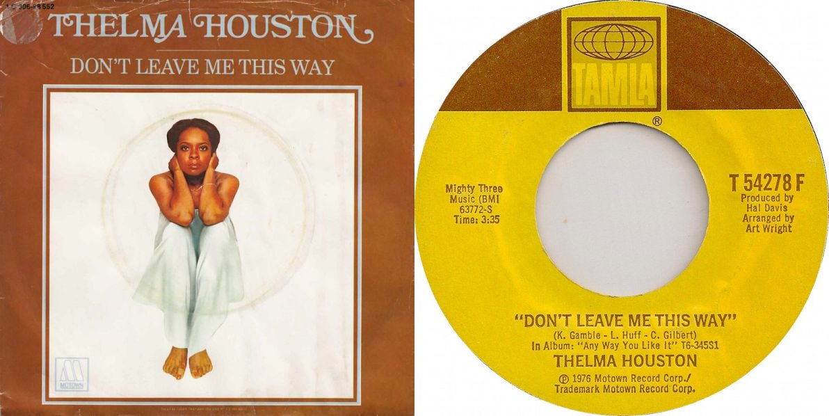espofootball's tweet photo. #OTD Apr23,1977 #ThelmaHouston is at #1 on the @billboard Hot100 Singles Chart with "Don't Leave Me This Way" Written by #KennethGamble, #LeonHuff & #CaryGilbert https://t.co/94CFMXwqXu