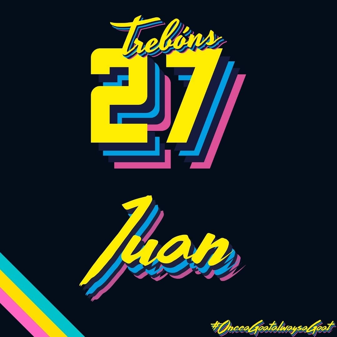 TrebonsBC's tweet photo. Hoy tenemos doble celebración!! Por parte del #SeniorMasculino y #Seniorfemenino!!  Felicidades 🎊 @juanluma99 y Candela Rial!! 

#HappyGoatday #OnceaGoatalwaysaGoat https://t.co/oI8tiayXTi