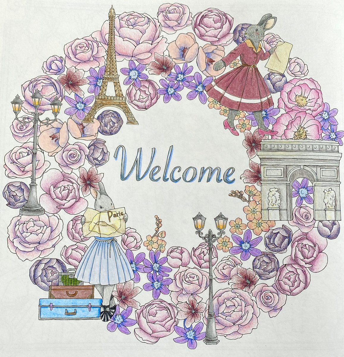 Mokomoko Twitterren 幸せのメヌエットより プリズマ使用 大人の塗り絵 コロリアージュ 色鉛筆 幸せのメヌエット T Co D8tkdjz75s Twitter Mokomoko Twitterren 幸せのメヌエットより プリズマ使用 大人の塗り絵 コロリアージュ 色鉛筆 幸せのメヌエット T Co D8tkdjz75s Twitter