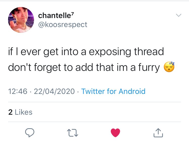 she is a furry.