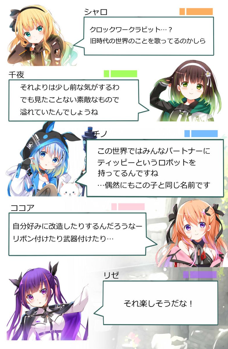 ごちうさ リプラビの考察や解釈のまとめ 2ページ目 Togetter