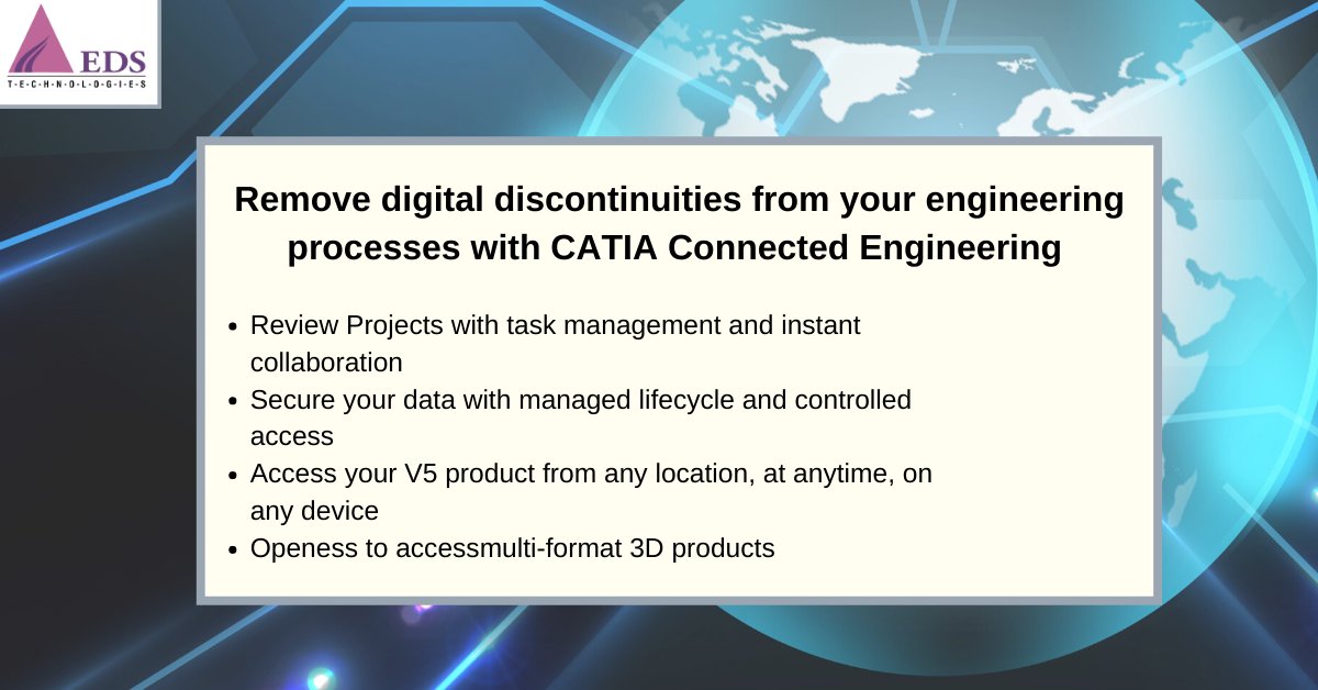 EDSTechnologies's tweet image. #CATIA #ConnectedEngineering is about making sure that your information is complete, available and therefore usable for your business needs.
Discuss with us to explore solutions edstechnologies.com/solutions/plm-…
@3DSIndia 
#connectedengineering #CATIA #collaboration #digitalcontinuity