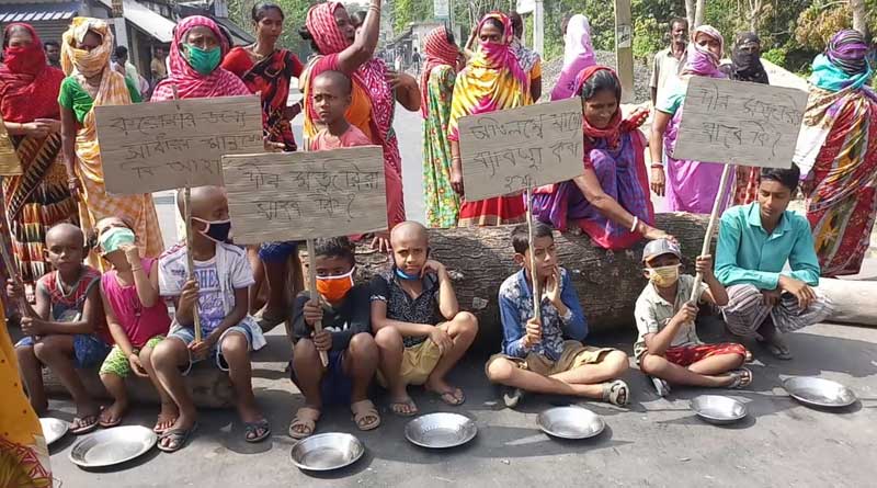 Jb21bh's tweet image. People with empty plates have blocked the State highway at #NusratJahan's #Bashirhat Constituency of #Bengal.@TheUntamedFire,@warrior_bengal,@deyr74,@Akshaysinghel,@promzzz,@pritam_1987,@iSanjuktaP,@Doel_IndiaFirst,@abch1974,@Anirbanroy6,@Kumaran92023000,@hemirdesai,@gmjecks