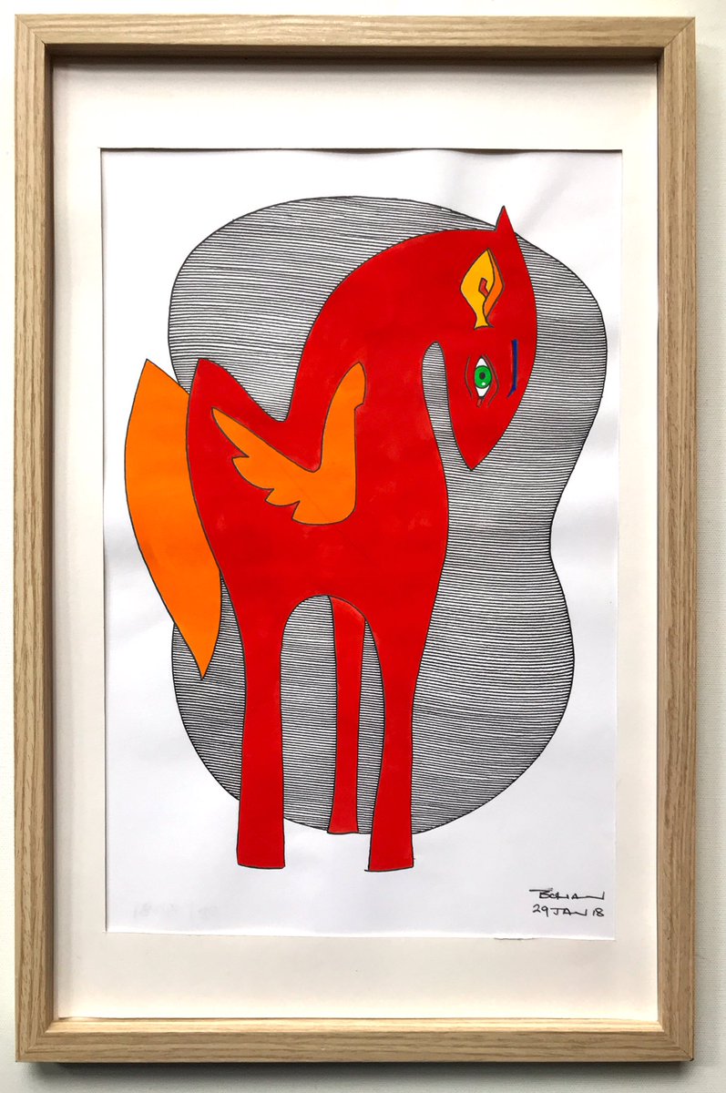 Instructions for IRL, UK & Europe1. Identify the works you want from my Etsy shop:  https://etsy.com/ie/shop/r... Message me with their names or screenshots3. I create a unique listing for you on Etsy4. You double check it & buy it5. I confirm & shipSteed (2018)