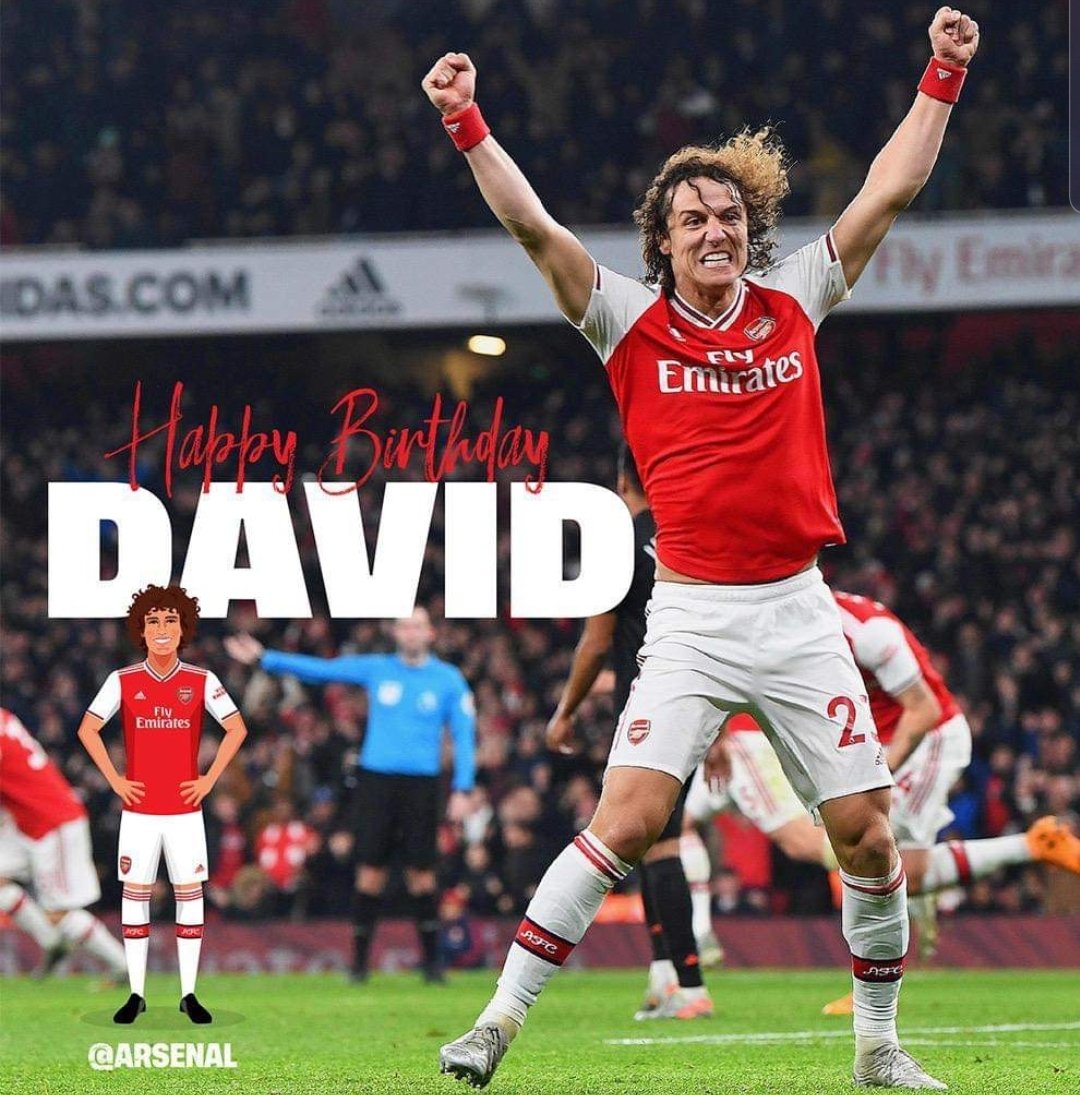 Happy birthday, David Luiz!!  