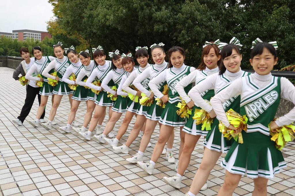 金沢大学チアリーダー部 GREEN APPLES on X: 