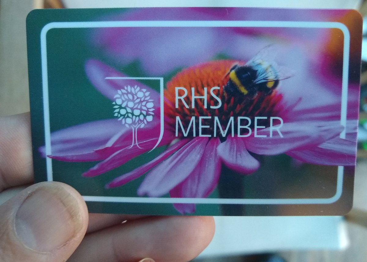 BotanyRNG's tweet photo. @The_RHS membership card arrived today - RHS need members during #COVID19 - shows cancelled, gardens closed but gardeners still look after those gardens &amp; running costs remain high.  Support your #RHS - gardens to return to. @Botanygeek @BotanyRocks @WSYherbarium @SmartRGW https://t.co/CoIdPAMXdV