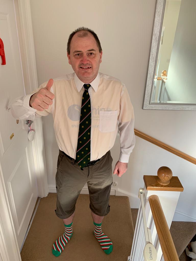 P_JWally's tweet photo. Good luck to The Steelmen in the 5th Round of the #VirtualWelshCup . No Ebbw @evrfc Jersey today.
Dressing "smart" as it's a Cup Tie.
Wearing my shorts in support of @NCRphotography #GetShorty2 Challange for @SHINEUKCharity
https://t.co/7oB9haHzvQ
#EbbwSelfie #EbbwSocks https://t.co/t8un2ATH2u