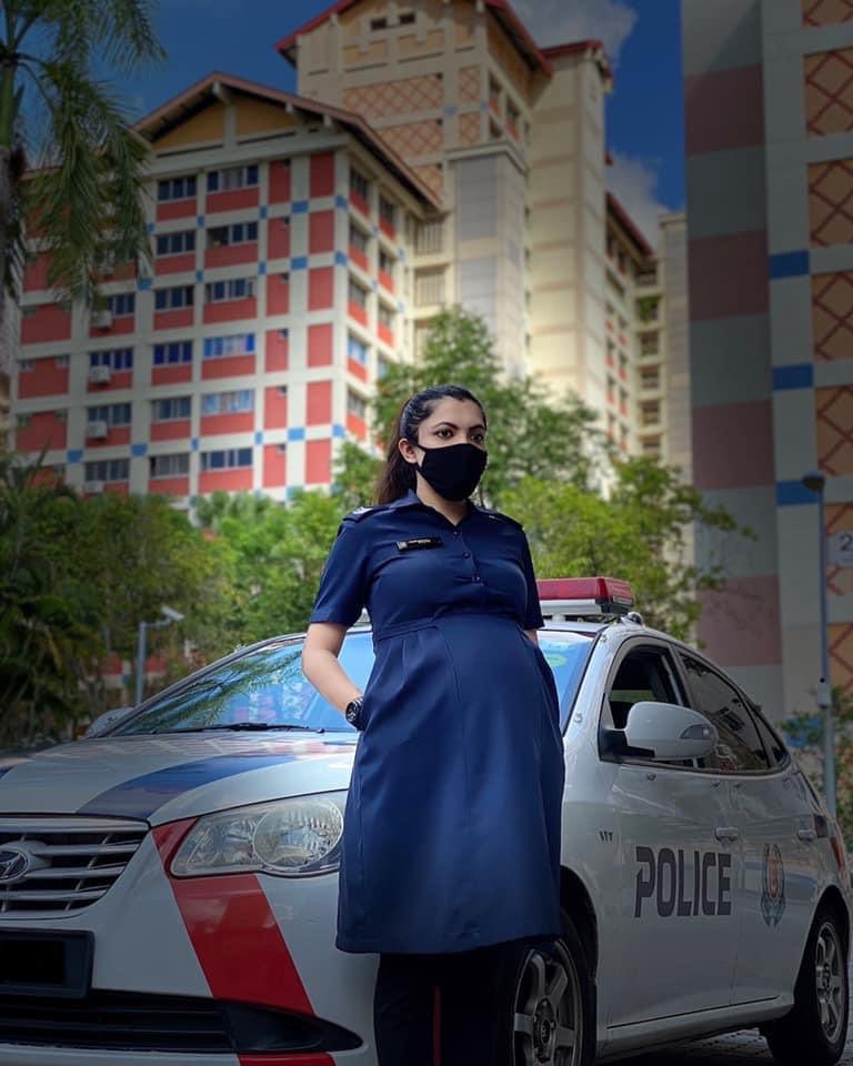 MYFsingapore's tweet photo. COVID-19 REFLECTION FROM POLICE OFFICER REEMA RAZIF, 30 WEEKS PREGNANT
.
30 weeks pregnant in my 3rd trimester with my 3rd child. But still hustling with no complaints, Every day. Would I like to be at home? Be with my kids? Of course! I too feel worried and anxious. #momcop https://t.co/bM2ifM1YB1