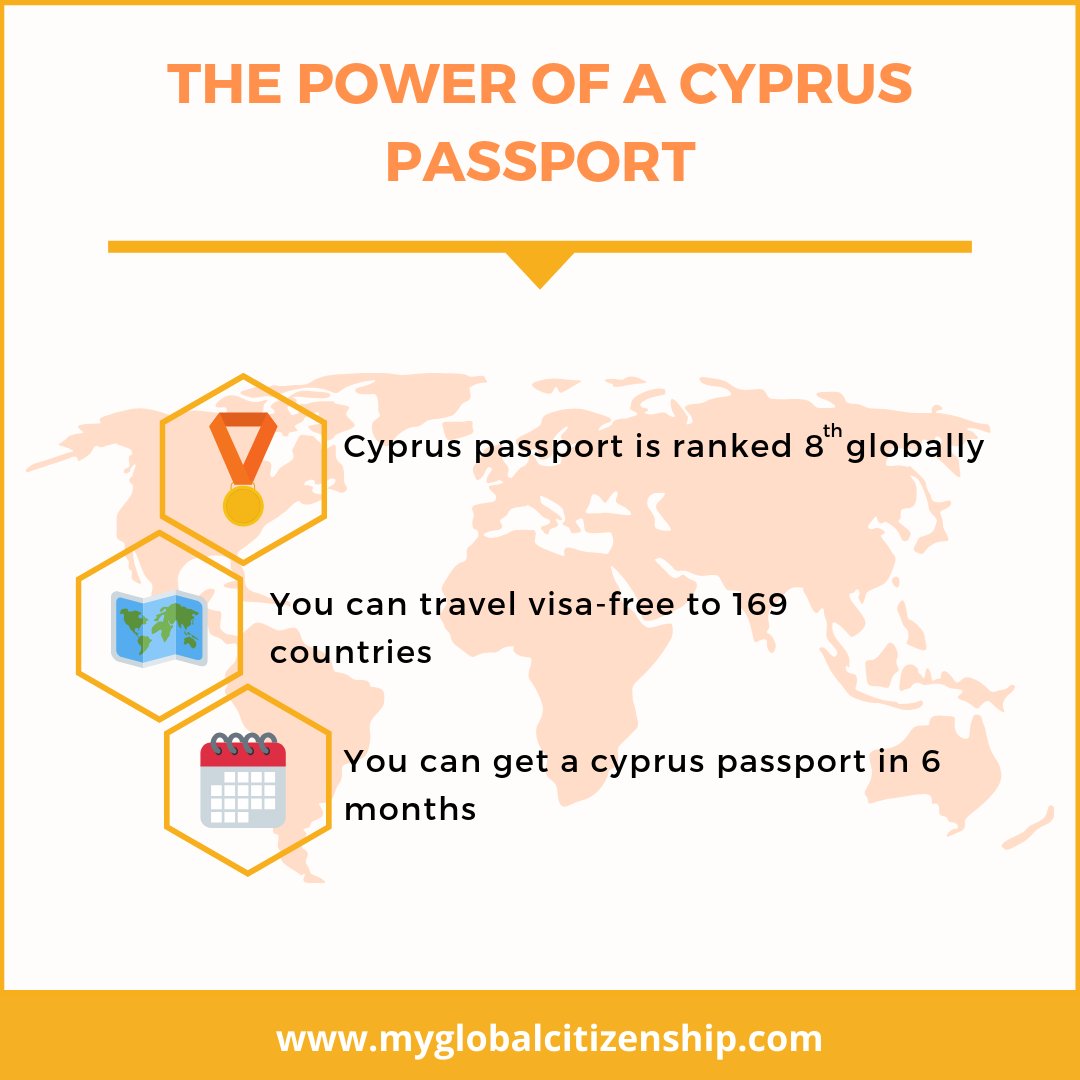 The vibrant country of #Cyprus is highly popular for #secondresidencybyinvestment. Get access to 26 countries in the Schengen Zone with a #Cypruspassport and secure your future in the #EuropeanUnion. Contact us
#cypruscitizenship #EuropeImmigration #investmentimmigration