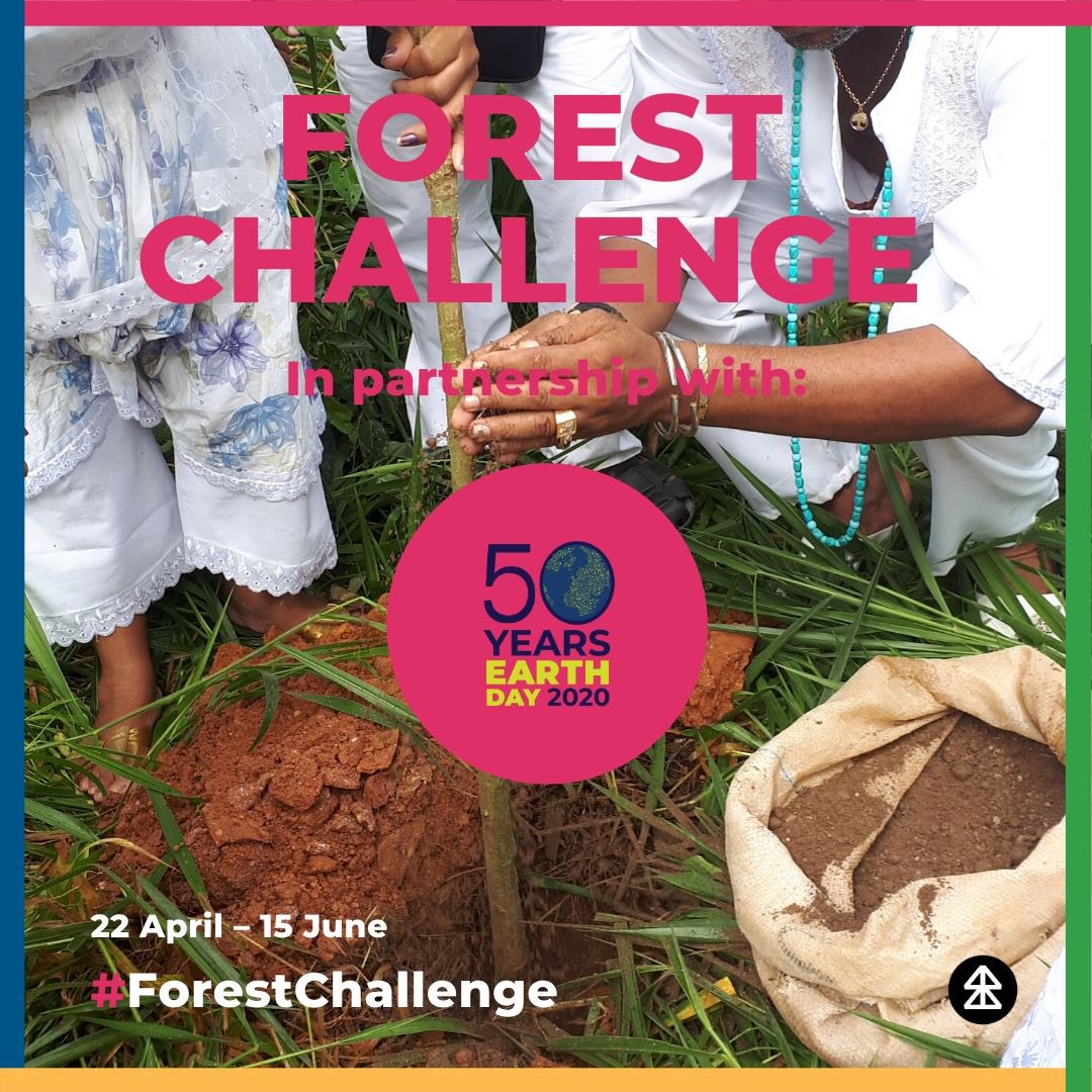 Cities4Forests's tweet photo. 50 years of #EarthDay2020 🌏❕

Its a celebration with @EarthDayNetwork to launch the #ForestChallenge today. 

Our forests 🌳 are vital to our lives, lets share photos of our past times in nature 🌿

Join us, post a pic 📸 + win prizes + plant trees❕🌱 https://t.co/Jxx4AYWQGl https://t.co/eaQbjOhUOd
