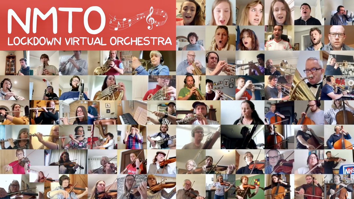 NMTOrchestra's tweet photo. Thank you @BBCSheffield and @tobyfoster for playing our #LockdownOrchestra track this morning, and speaking to our Musical Director, @BradyMouldMD 😀 #orchestra #radio #interview #music #musical #musicaltheatre #project #arts #StayHomeSaveLives #lockdown  https://t.co/L6ICP3JvBk https://t.co/TqX7EYYuSD