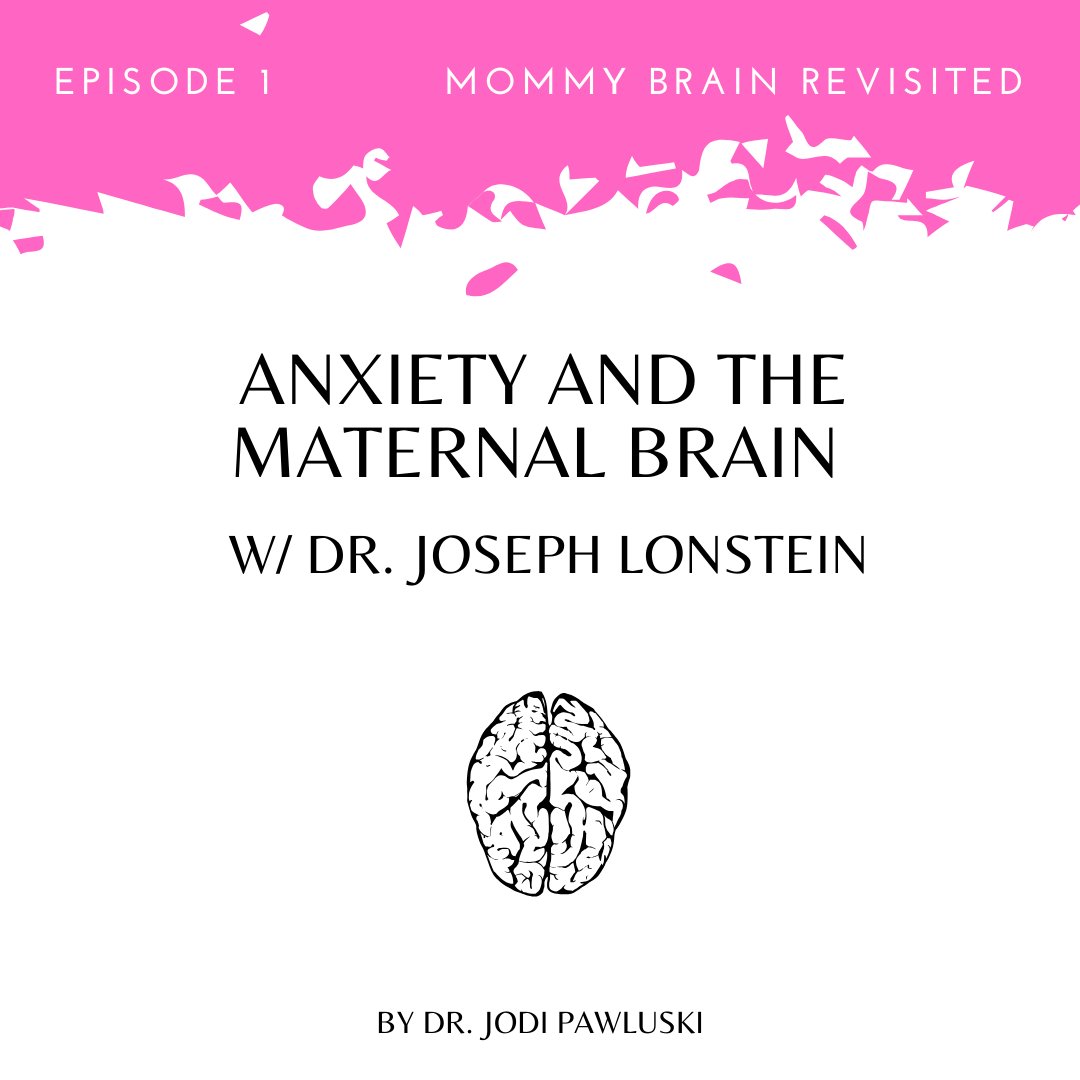 Episode 1 @joe_lonstein @michiganstateu talks w/ @jodipawluski about #postpartumanxiety #mombrain #neuroscience + the importance of #infant touch. #maternalmhmatters
⚓anchor.fm/mommybrainrevi… @PostpartumHelp @PNDandMe @TheMarceSociety @NYTParenting @MMHAlliance @MotherlyMedia