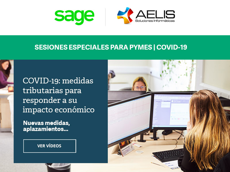 ¿Cuáles son las medidas tributarias para #Pymes ante el impacto económico del #COVID19?

Ponte al día en los #webinars especiales de <a href="/SageSpain/">Sage Spain</a> y <a href="/Lefebvre_ES/">Lefebvre</a>.
Accede a los vídeos:
bit.ly/2VNa1DD

#SageKeys #Covid19
