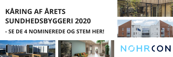 Nohrcon's tweet photo. I SKYGGEN AF KRISEN LYSER 4 PROJEKTER OP - AFSTEMNINGEN OM ÅRETS SUNDHEDSBYGGERI 2020 ER I GANG!

Sidst gik prisen til et moderne sundhedscenter, men i 2020 stråler fire andre typer #sundhedsbyggeri om kap.

Stem på dit favoritprojekt frem til d. 11/5:
https://t.co/VjBmzaIn1Z https://t.co/pc3mKNXUxT