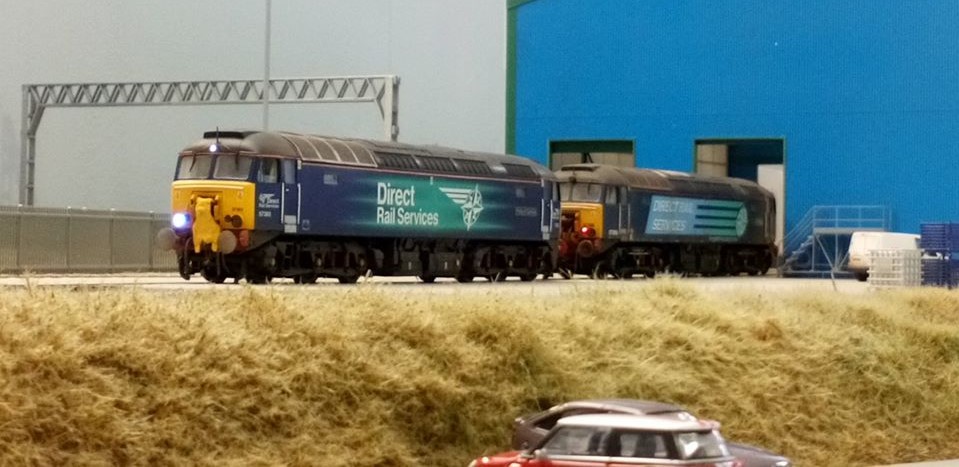 Layout Announcement No.5
Gresty Bridge (OO Gauge)

Based on the DRS depot at Gresty Bridge, Crewe and has been built to capture the look and atmosphere of the depot, featuring as many of the unique buildings as possible. 

All show details can be found at railextaunton.uk