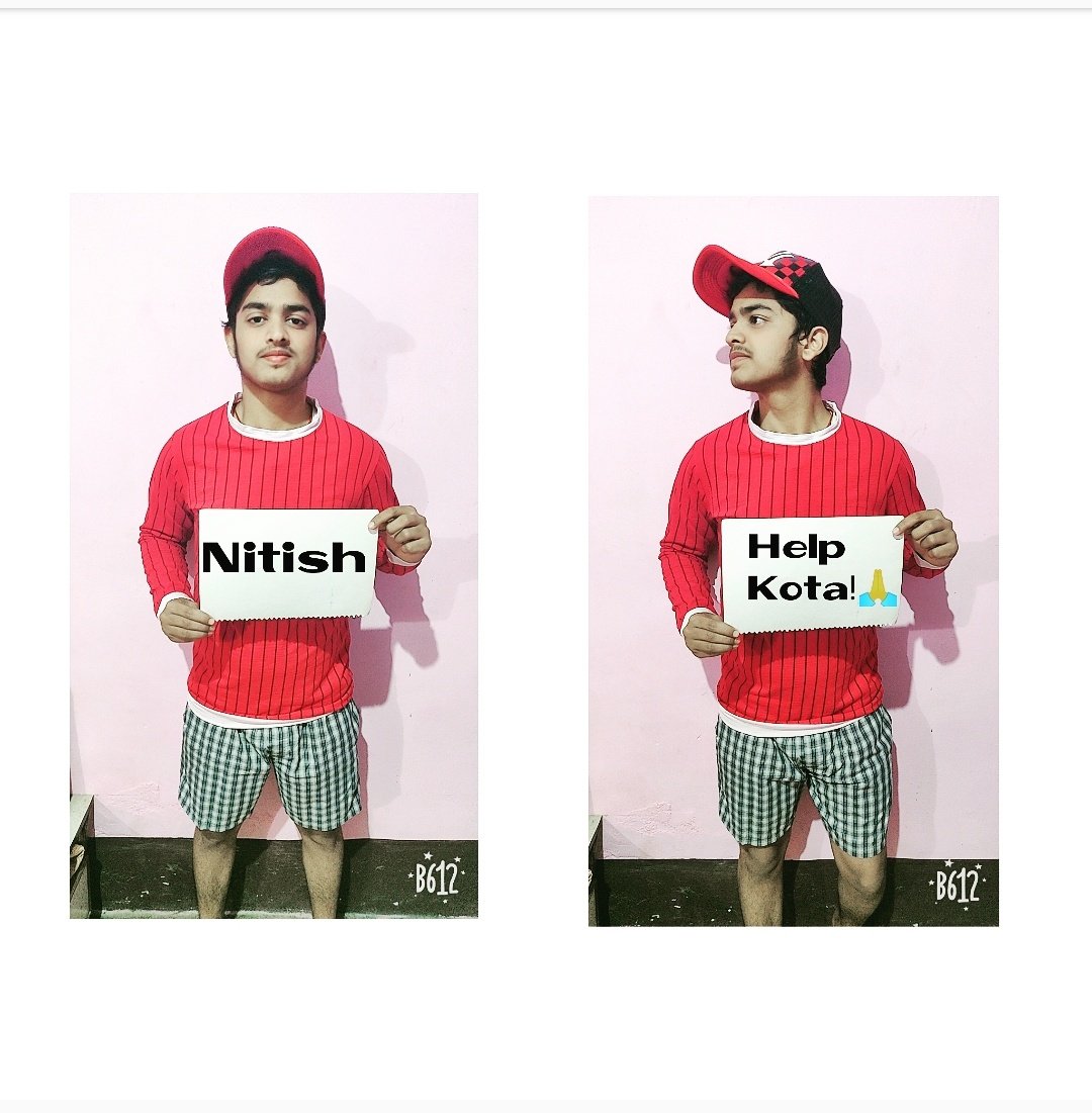 Nitin74957096's tweet photo. Hi, There I am Nitin I currently in my hometown but I request to @Nitish sir @chief minister of Bihar 
#To help Kota Student of Bihar!🙏
#Backtohometown
@PMOIndia 
@ithappensinkota 
@News18Bihar https://t.co/nkYR4r3SCh