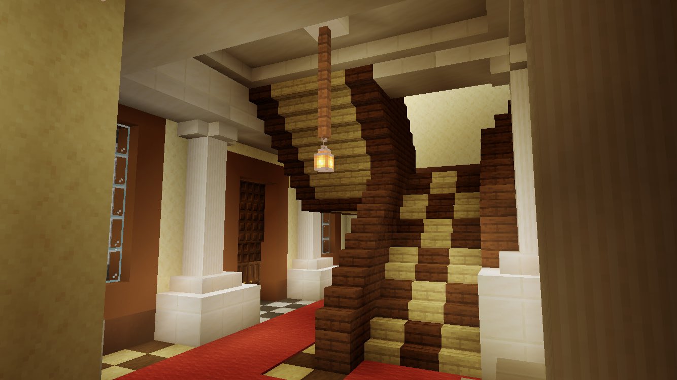 黒樫市 Minecraft現代都市開発 内観 写真1 北側階段 写真2 洗面脱衣室 写真3 浴室 写真4 厨房 Minecraft Minecraft マイクラ マイクラpe T Co Lcwplqxgyd Twitter