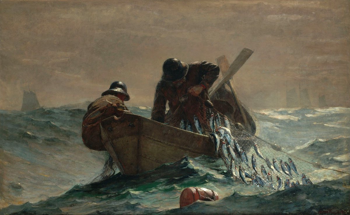 Winslow Homer. 'The Herring Net'
