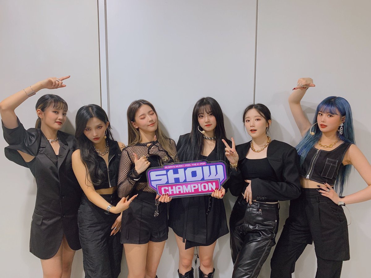 i_dleph's tweet photo. [📸] 20200422

Show Champion Twitter Update with #GIDLE  

#여자아이들   @G_I_DLE 
#_trust #Ohmygod https://t.co/urLM0OtSA5