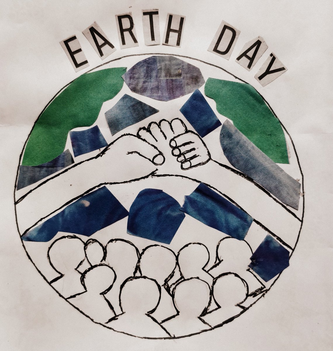 priya_0105's tweet photo. Let's join hands together to save Earth.
#EarthDay2020 
#SaveEarthSaveFuture https://t.co/b1fuXdbKOr