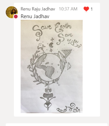 geemelbee's tweet photo. Earth Day- Art Lessons @TKGStweet  Grade 4&amp;5 - Posters #gemscomingtogether #GEMSpreciousplanet https://t.co/TodXIRxBqi