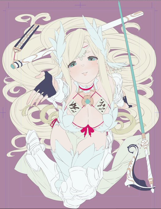 配色案これで塗っていく予定(`、3_ヽ)_ 