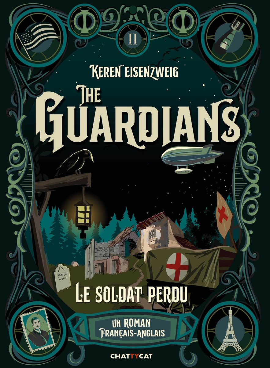 Chattycatbooks's tweet photo. On a hâte d'être déjà en septembre pour vous faire découvrir non seulement la nouvelle édition du premier tome des Guardians mais aussi sa suite inédite ! À la fin de la Grande Guerre, on retrouve Edwin en France avec les dangereux Guardians à ses trousses... https://t.co/IdI6ImhqdF