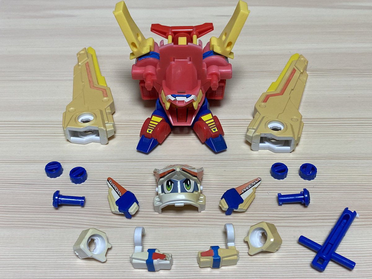 バンガードフェニックス　ブルークリアver. 未組立　ビーダマン スーパービーダマンR バンガードフェニックス ブルークリア